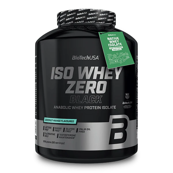 Proszek napoju Iso Whey Zero Black na podstawie izolatu serwatki - 1816 g - Image 4